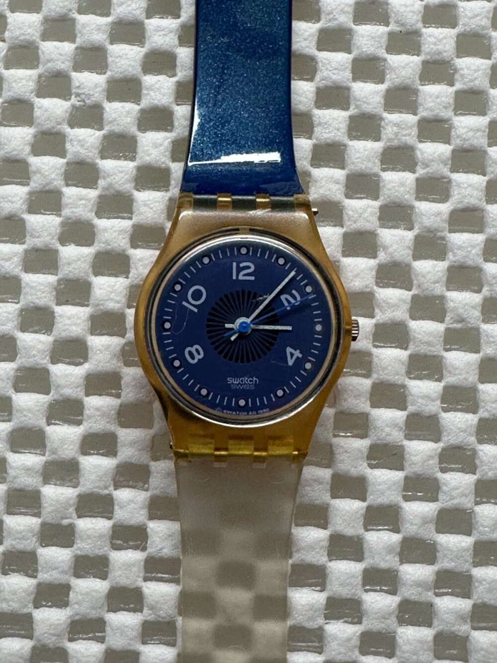 Swatch Watch Lady Polka LP109 Vintage 1991